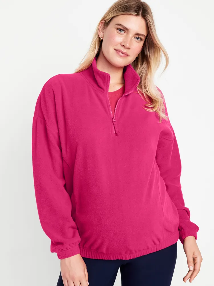 Old navy fleece pullover hot sale