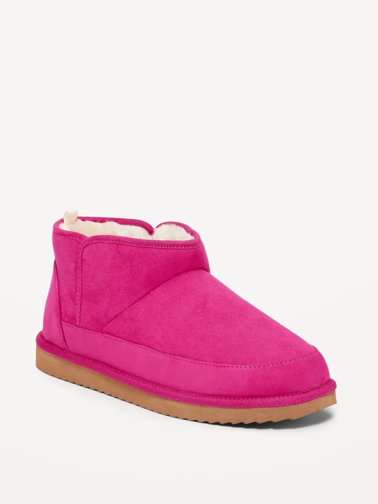 Womens sherpa lined discount slippers