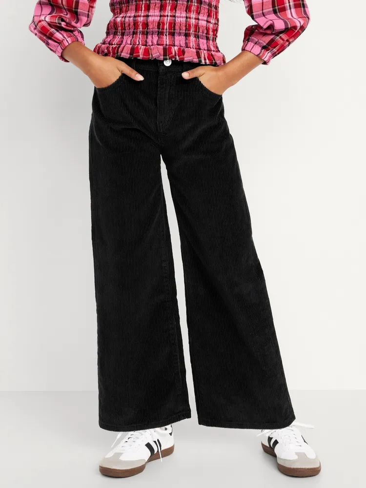 Old Navy High-Waisted Baggy Wide-Leg Corduroy Pants for Girls