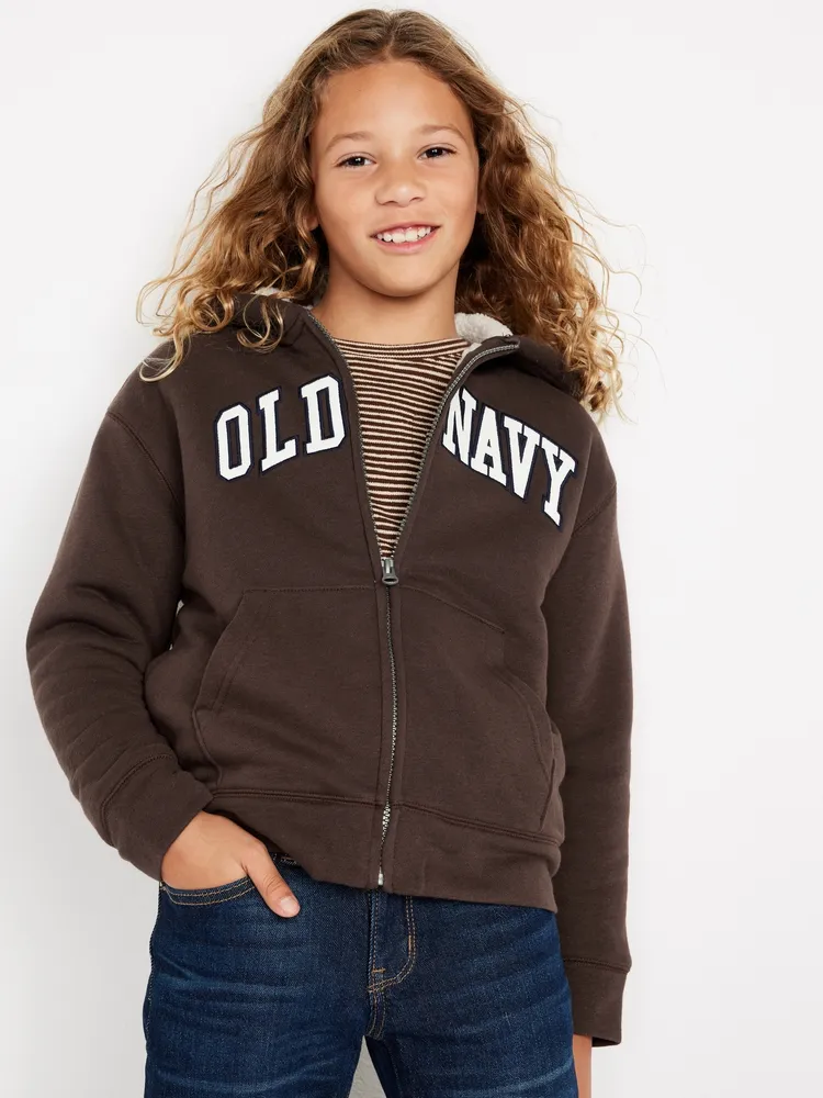 Old navy sherpa online hoodie