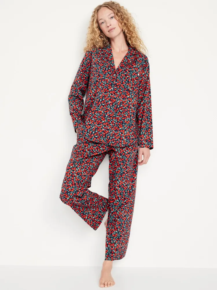 Old Navy Oversized Poplin Pajama Set Hamilton Place