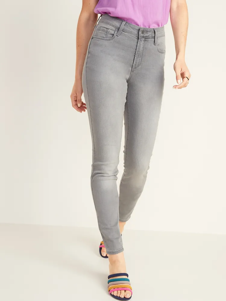 Old navy mid rise distressed hot sale rockstar jeans