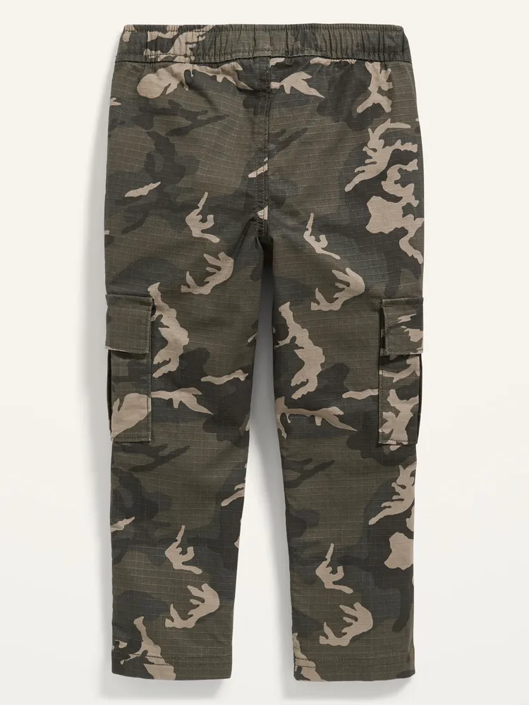 Old Navy Functional-Drawstring Camo-Print Cargo Pants for Toddler