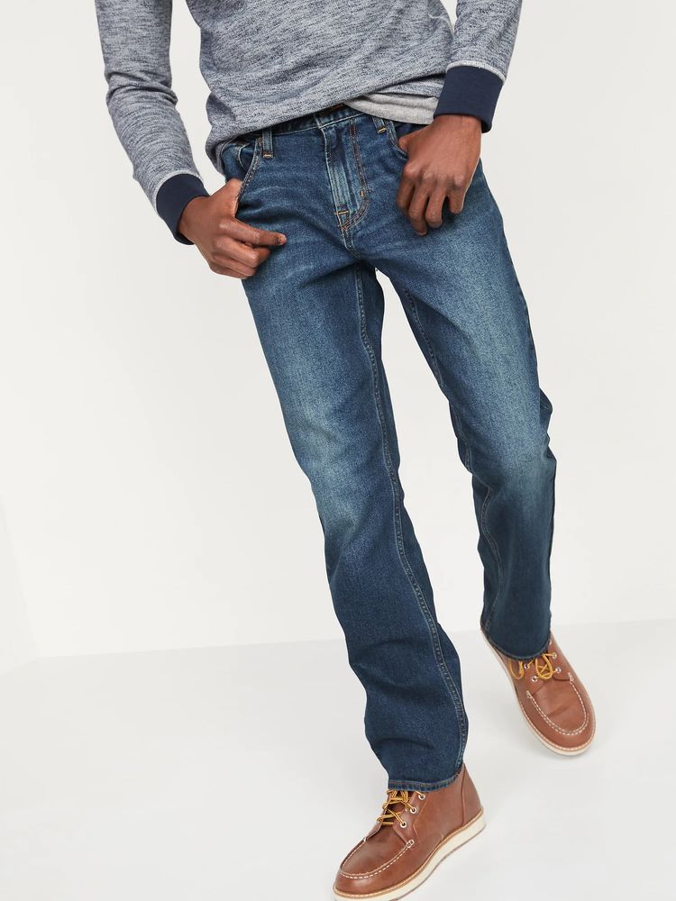 Old navy men's boot best sale cut jeans