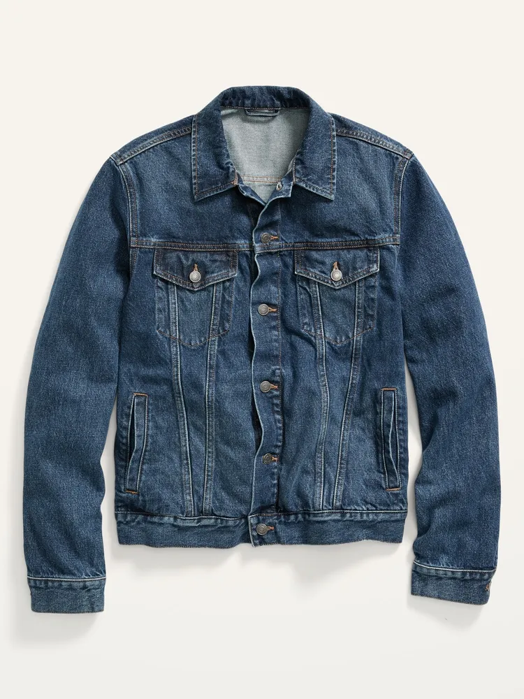 Mens stretch 2024 jean jacket