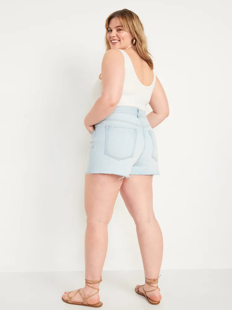 Old navy plus store size jean shorts