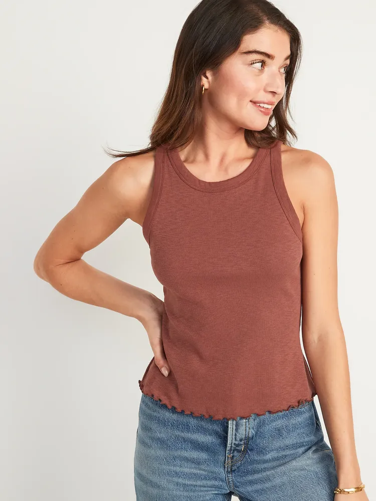 Ribbed tank hot sale tops canada