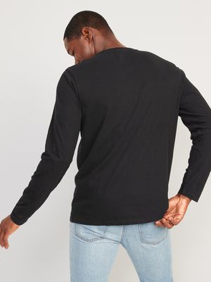 old navy black thermal shirts