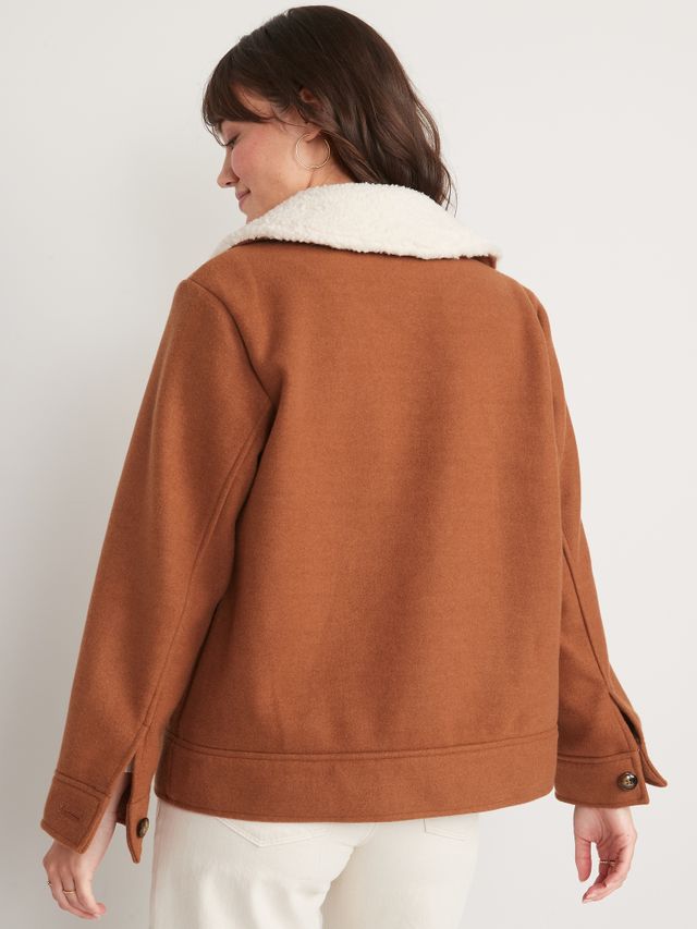 aritzia deanna sherpa jacket