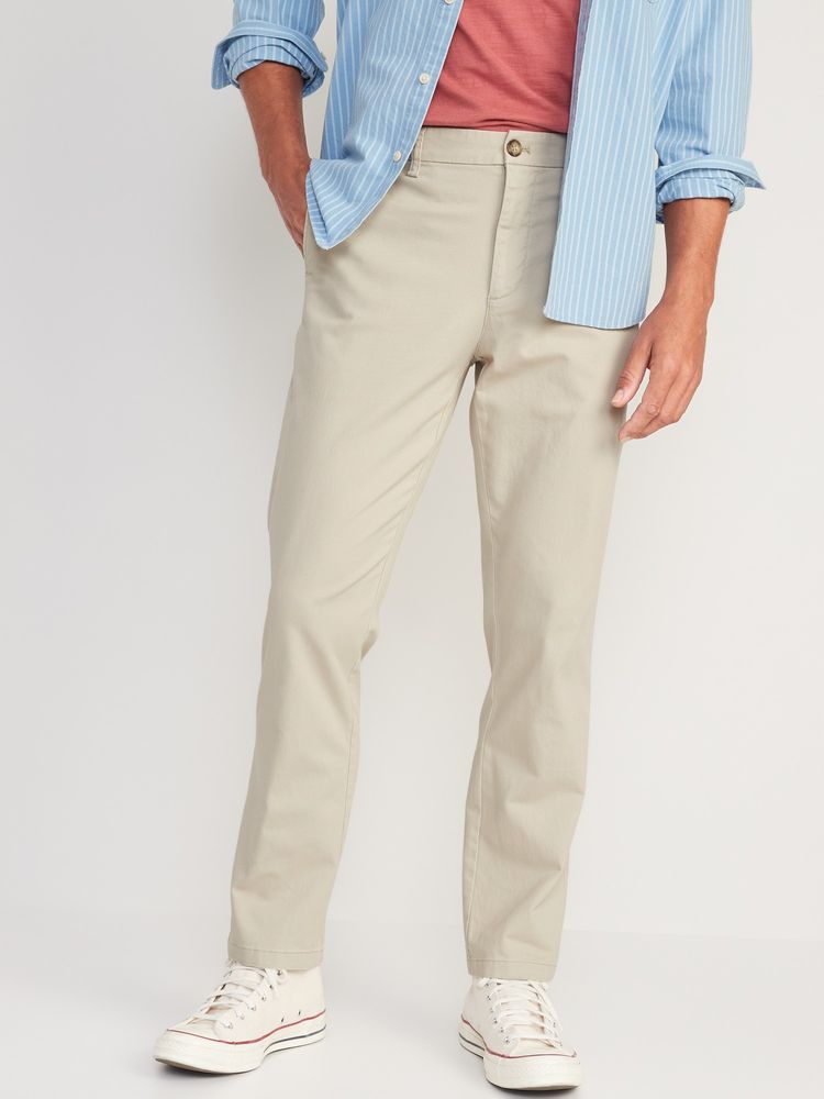 Old Navy Straight Built-In Flex Rotation Chino Pants for Men ...