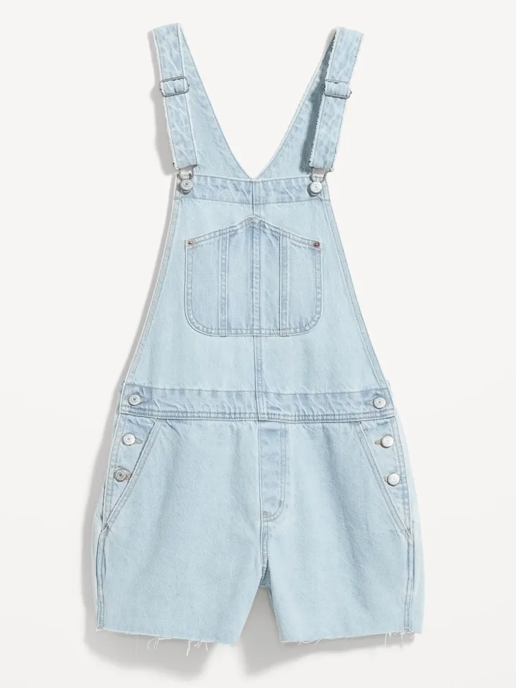 Light blue sale short overalls