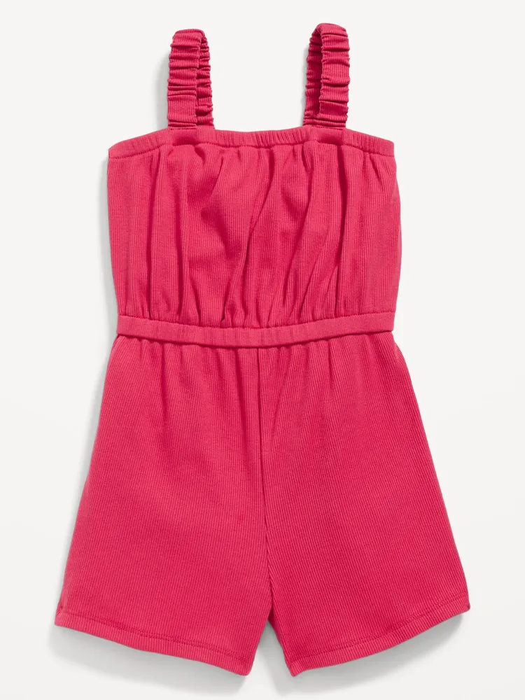 Old Navy Sleeveless Rib-Knit Romper for Toddler Girls | Bramalea