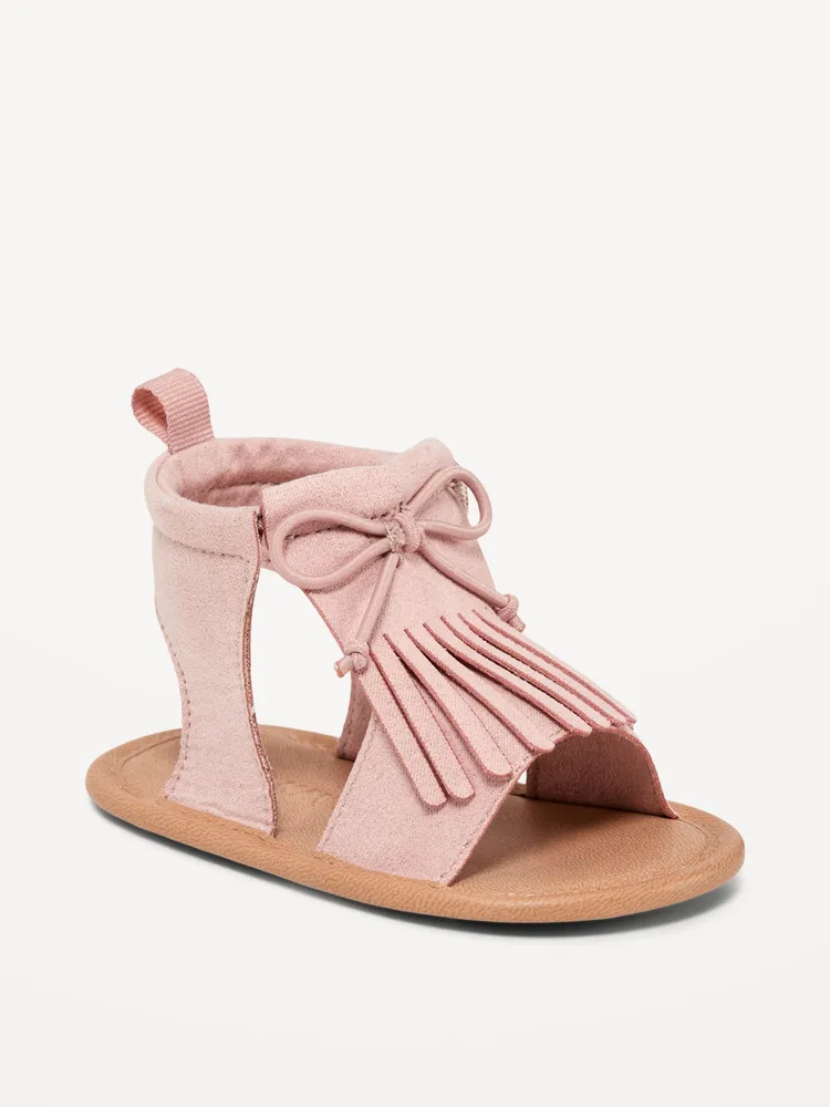 Baby sales fringe sandals