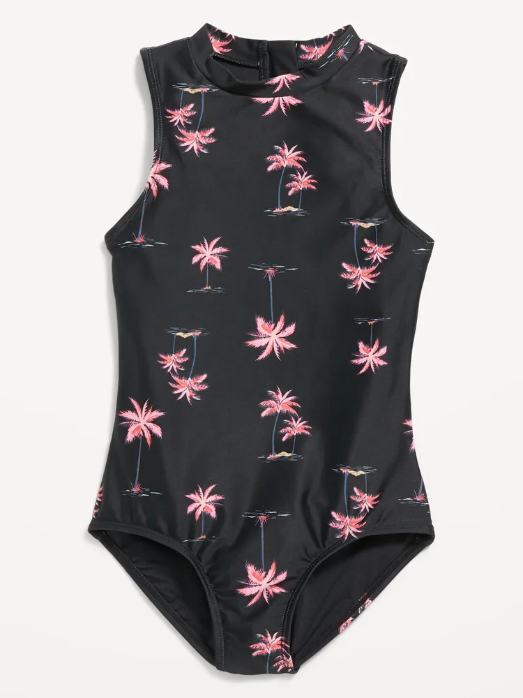 Old Navy High-Neck One-Piece Swimsuit for Girls | Bayshore Shopping Centre
