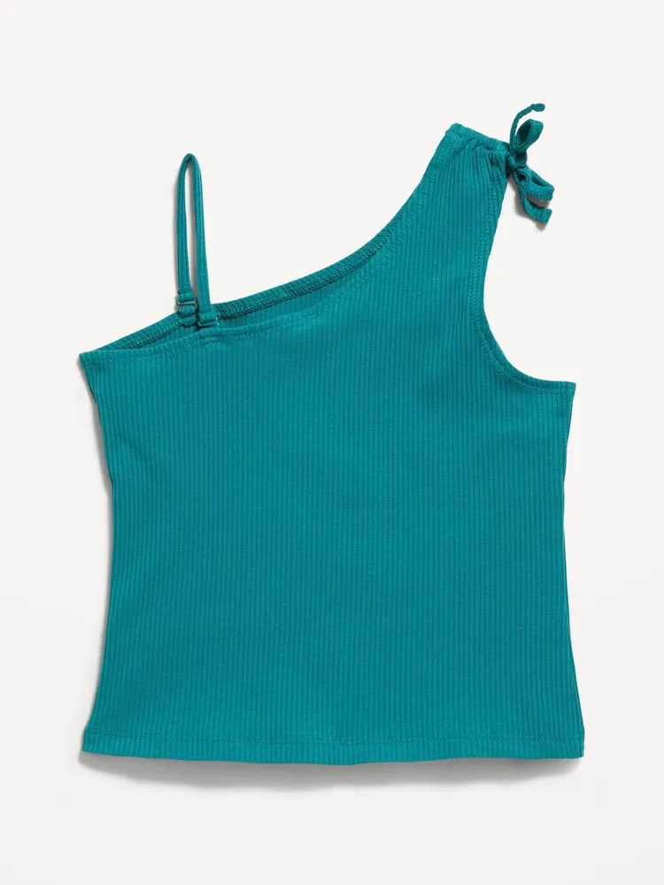 Old Navy Rib-Knit One-Shoulder Tank Top for Girls | Scarborough