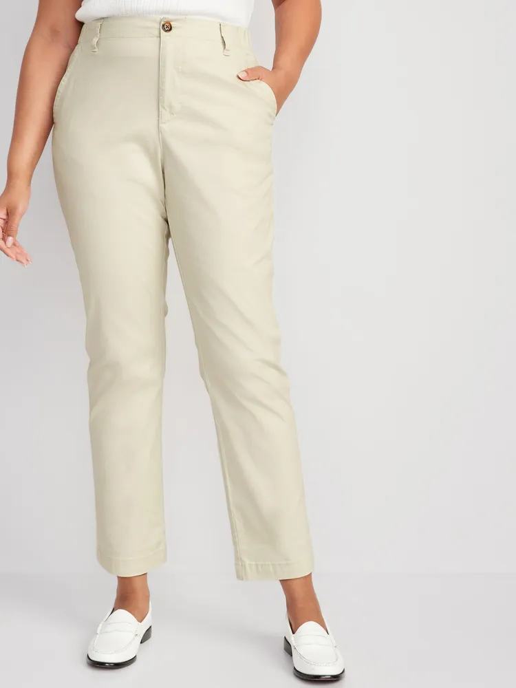 値下げ！HIGH WAIST CHINO PANTS ［size:34］-