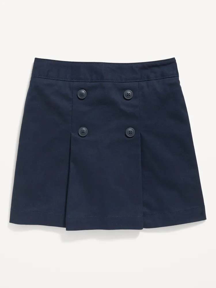 Old Navy School Uniform Pleated Skort for Girls Square One