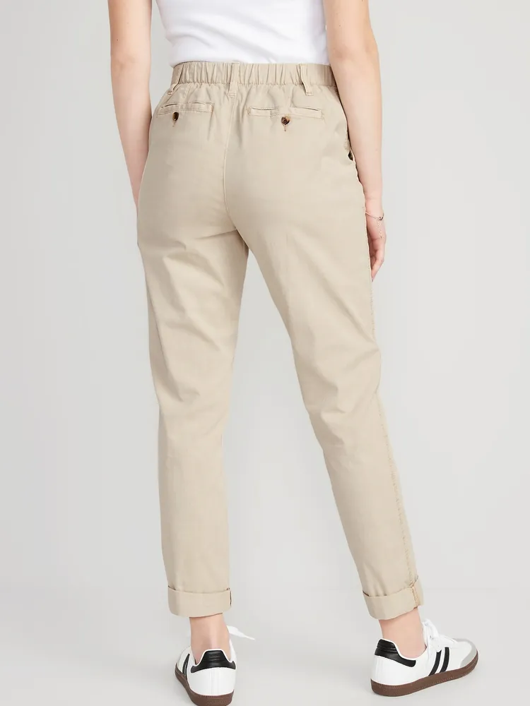 Khaki chino pants store womens