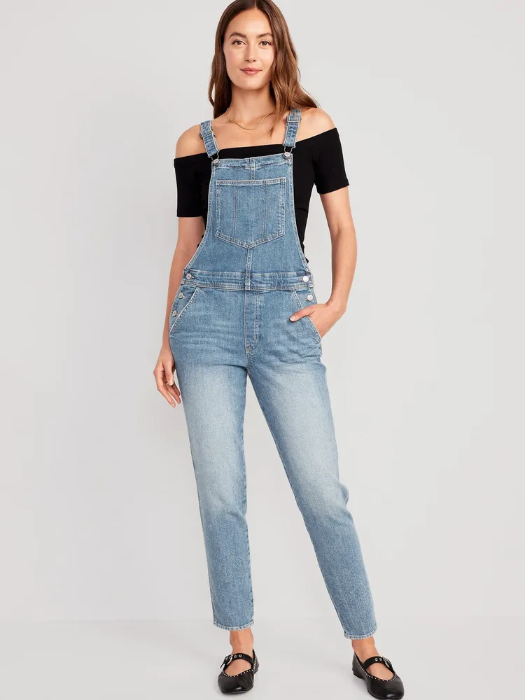 Old Navy OG Straight Jean Overalls Square One