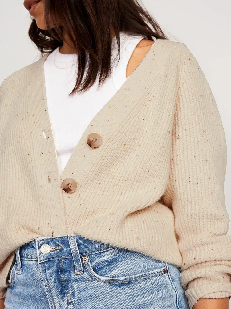 Shaker shop cardigan sweater