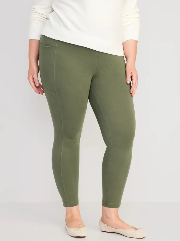 Khaki 2024 leggings womens