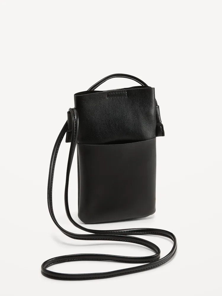 Old Navy Faux Leather Crossbody Bag for Women | Galeries de la