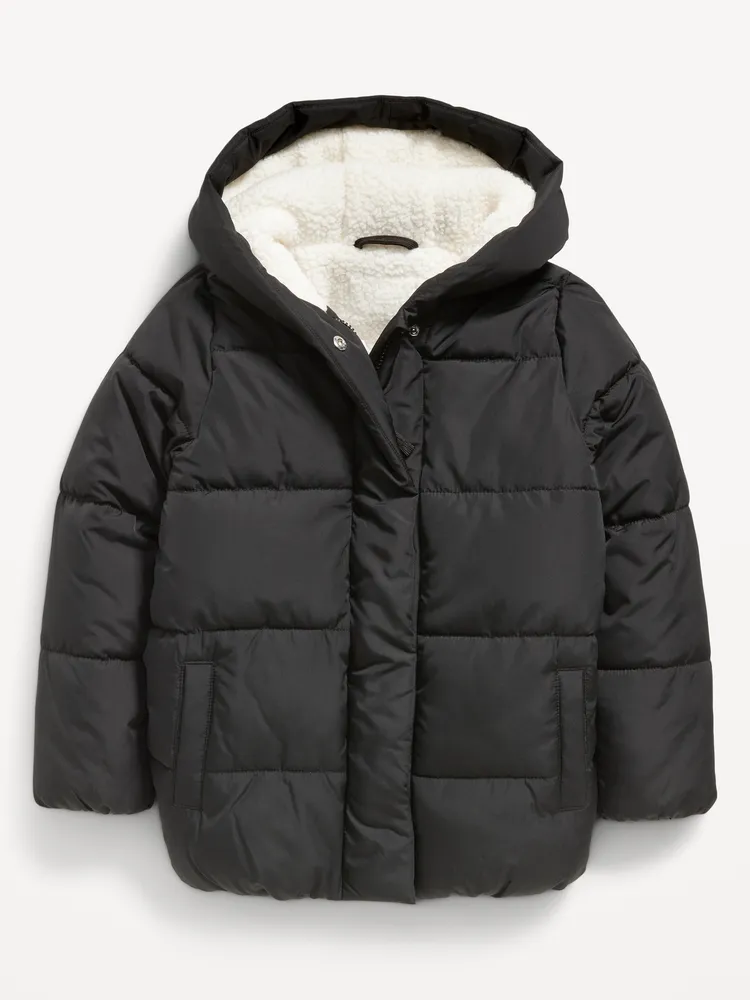 Old navy cheap puffer jacket girls