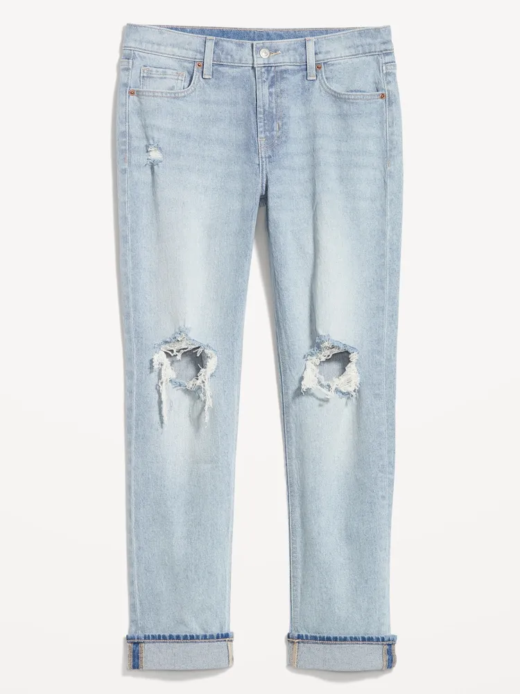 Gap straight cuff store jeans