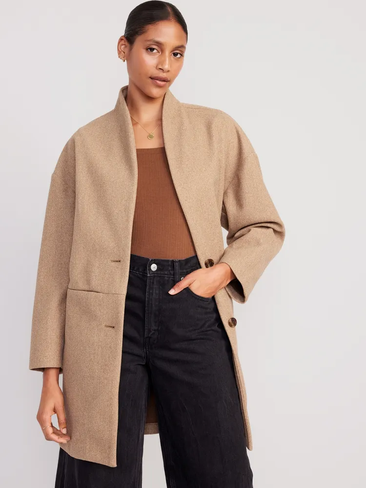 Old Navy Long-Line Cardigan Coat for Women | Scarborough Town Centre