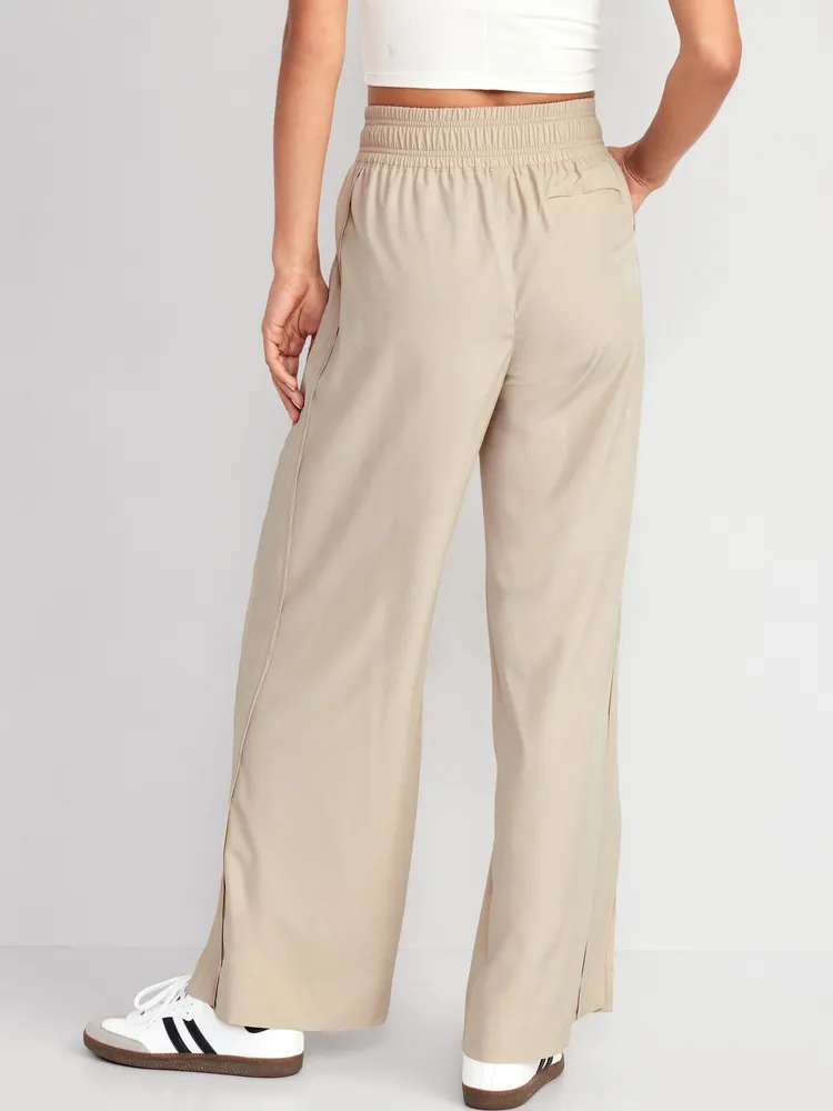 High waisted wide 2024 leg pants canada