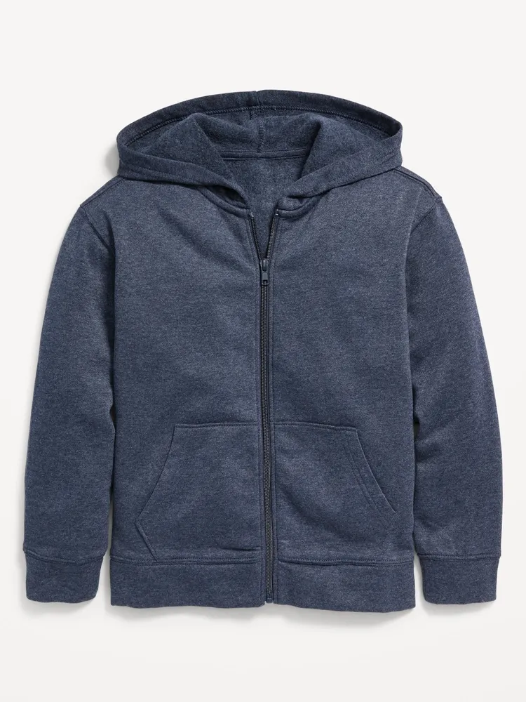 Plain navy sale blue fleece jacket