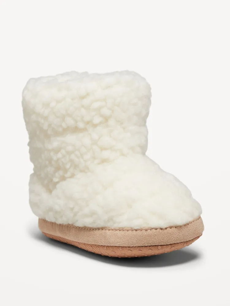 Womens sherpa bootie online slippers