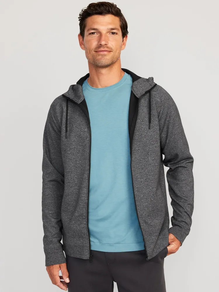 Old Navy Dynamic Fleece Hidden-Pocket Zip-Front Hoodie for Men