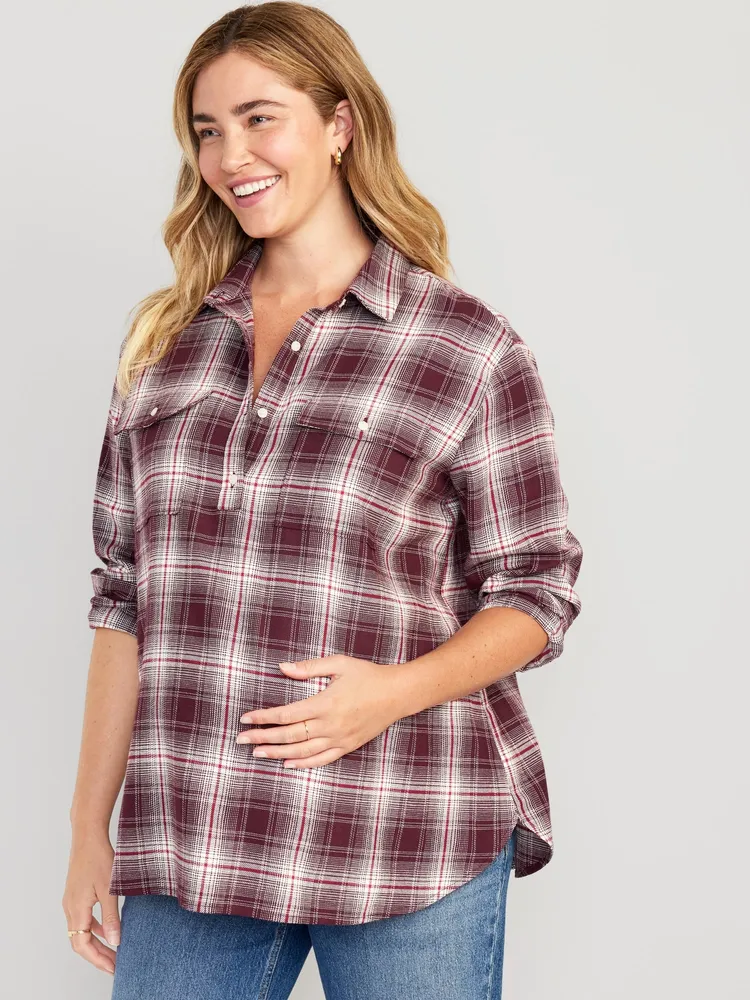 Boyfriend shop shirt plaid