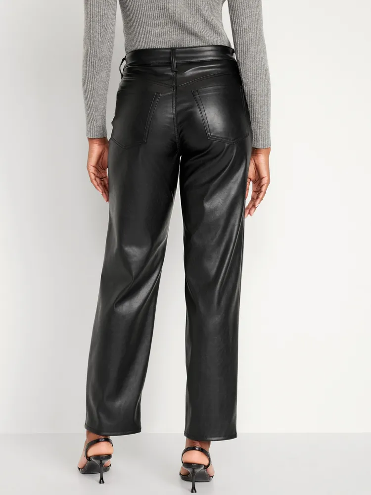 Womens leather hot sale pants canada