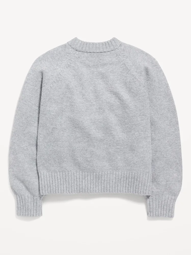 Cozy mock neck clearance sweater