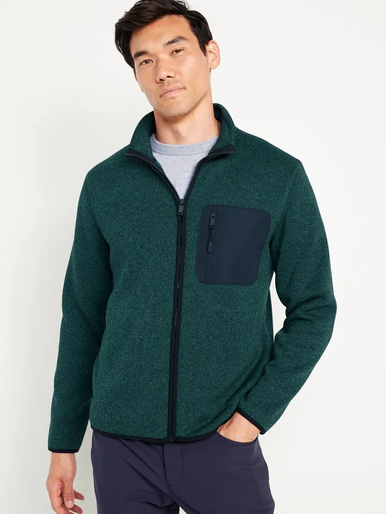 Sherpa fleece pullover on sale mens