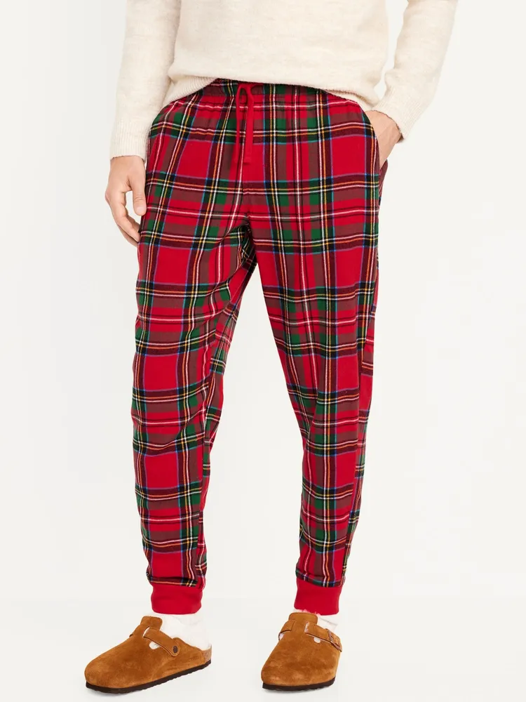 Plaid deals jogging pants