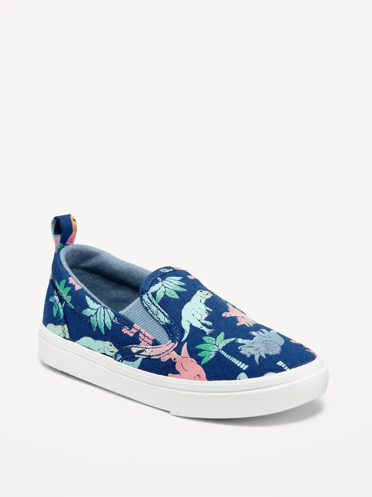 Boys slip on on sale canvas