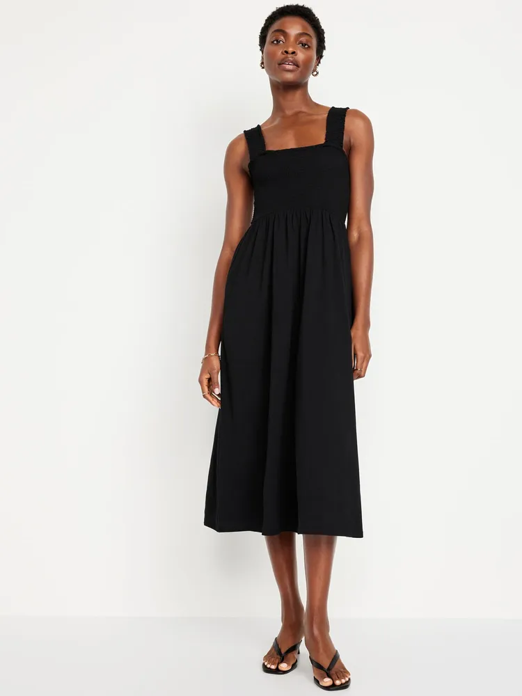 Old navy fit hot sale and flare midi dress