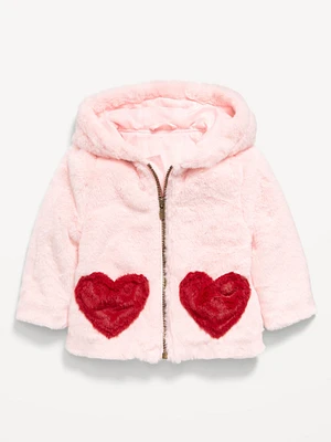 Her Lip ToのFaux Fur Hoodie Duffle Coat herlipto Faux Fur Hoodie Duffle Coat（herlipto Faux Fur