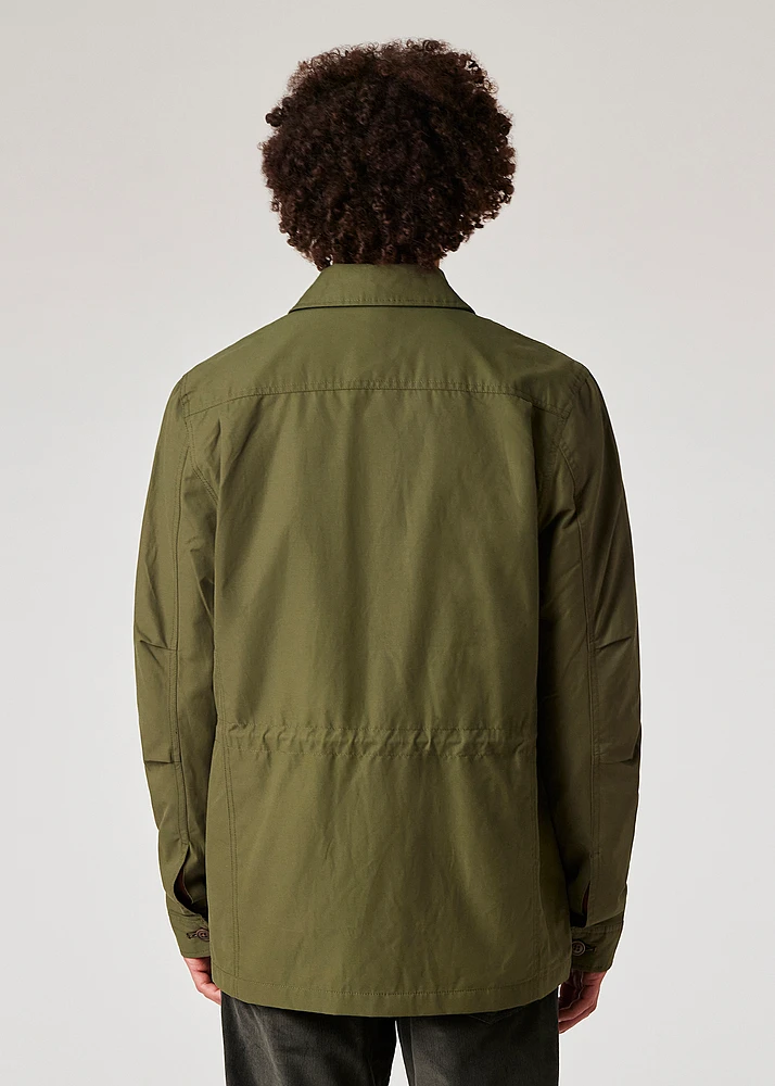 PS Paul Smith Khaki Green Cotton-Nylon Field Jacket | King's