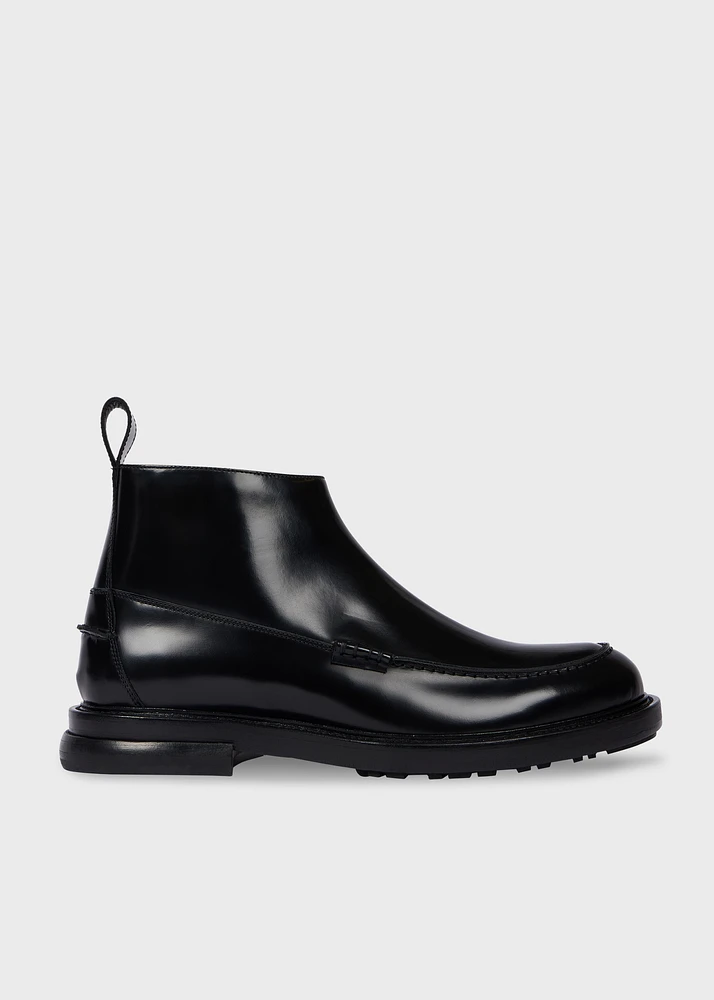 Paul smith leather boots discount