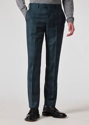 パンツ Paul Smith Regular Fit Check Pattern Pants With Contrasting Paul Smith Regular Fit Check Pattern Pants With Contrasting