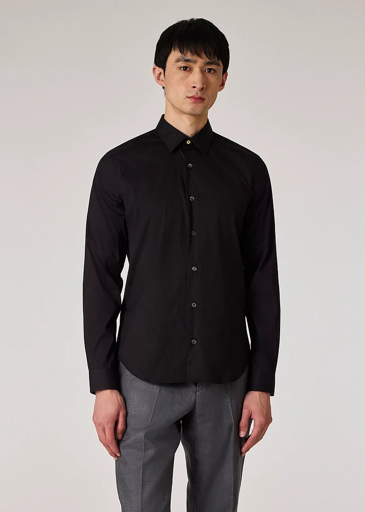 Paul Smith Super Slim-Fit Shirt With 'Artist Stripe' Cuff
