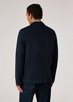 PS Paul Smith Dark Navy Garment-Dyed Organic Cotton Work