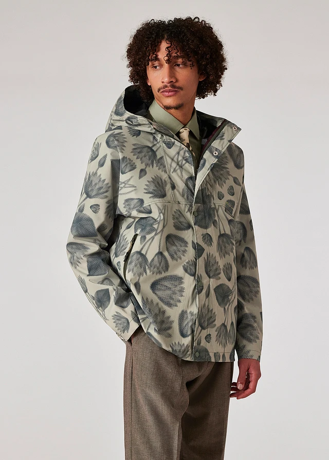【25％OFF】 PS Recycled Print Floral' Tone 'Half Khaki Smith Paul ジャケット・アウター