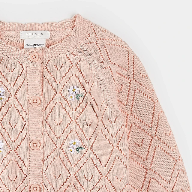 Polagram Juliet Floral Knit Cardigan | Pacific City Polagram Juliet Floral Knit Cardigan | Pacific City