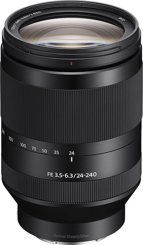 Sony - FE 24-240mm f/3.5-6.3 OSS Full-Frame E-Mount Telephoto Zoom Lens -  Black | The Market Place