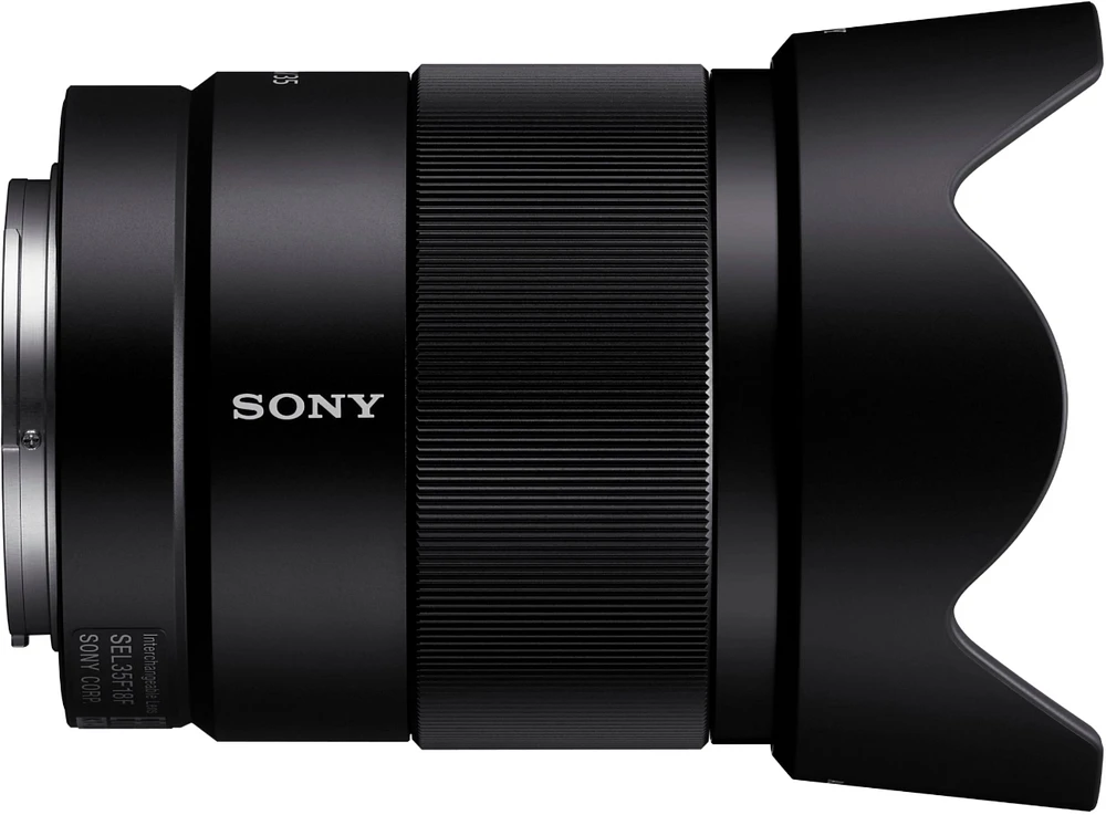 Sony - 35mm f/1.8 FE Wide-Angle Lens for Select E-Mount Cameras - Black |  The Market Place